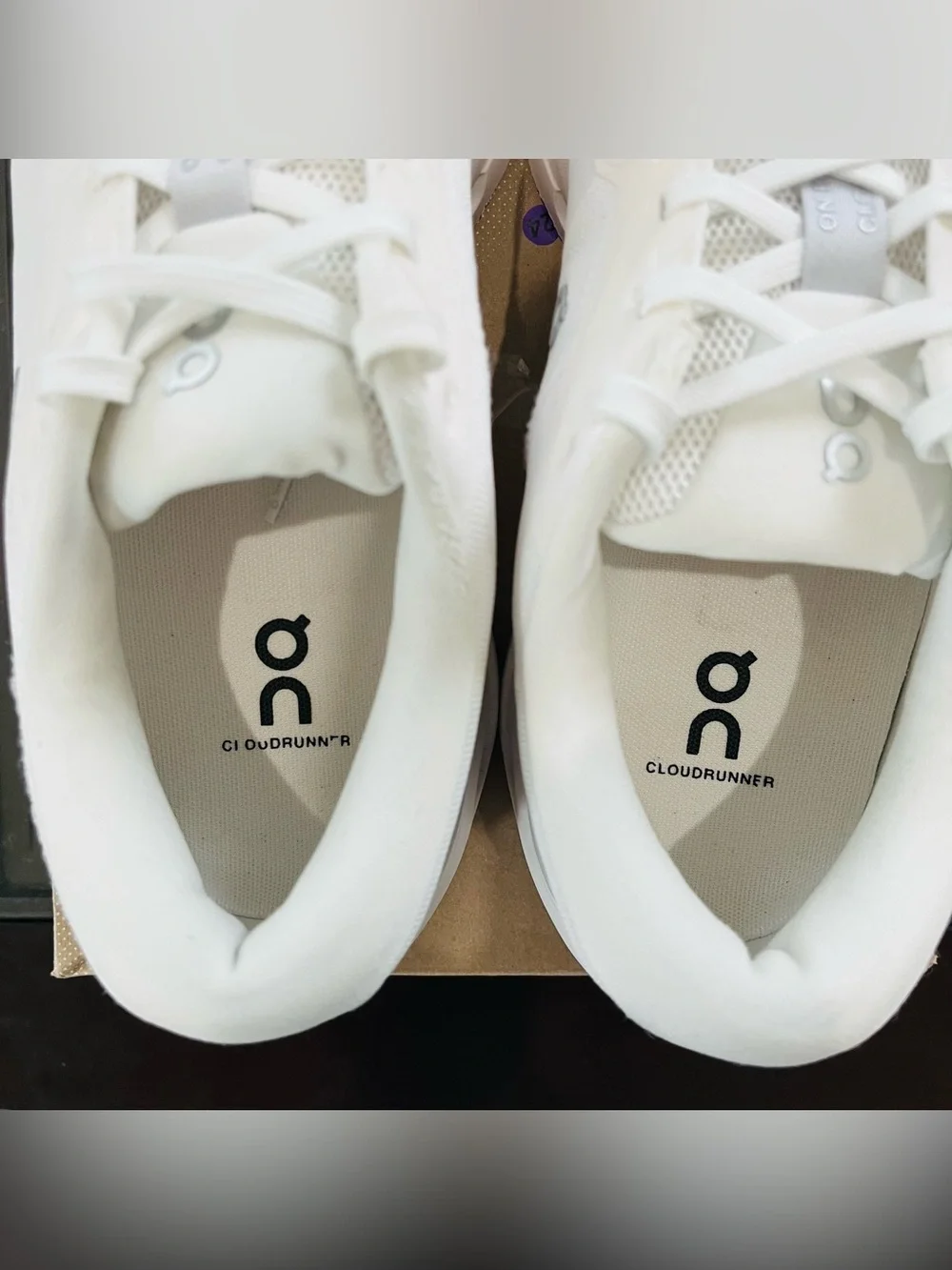 Sz 10.5 On Cloudrunner 3 Men's Running Shoes White/Glacier 3MG10070813